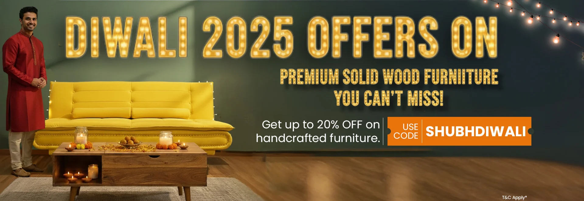 Diwali 2025 Offers on Premium Solid Wood Furniture You Can’t Miss