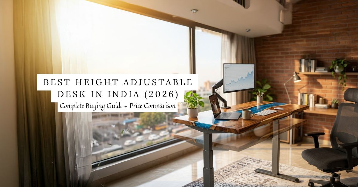 Best Height Adjustable Desk in India (2026):  ..