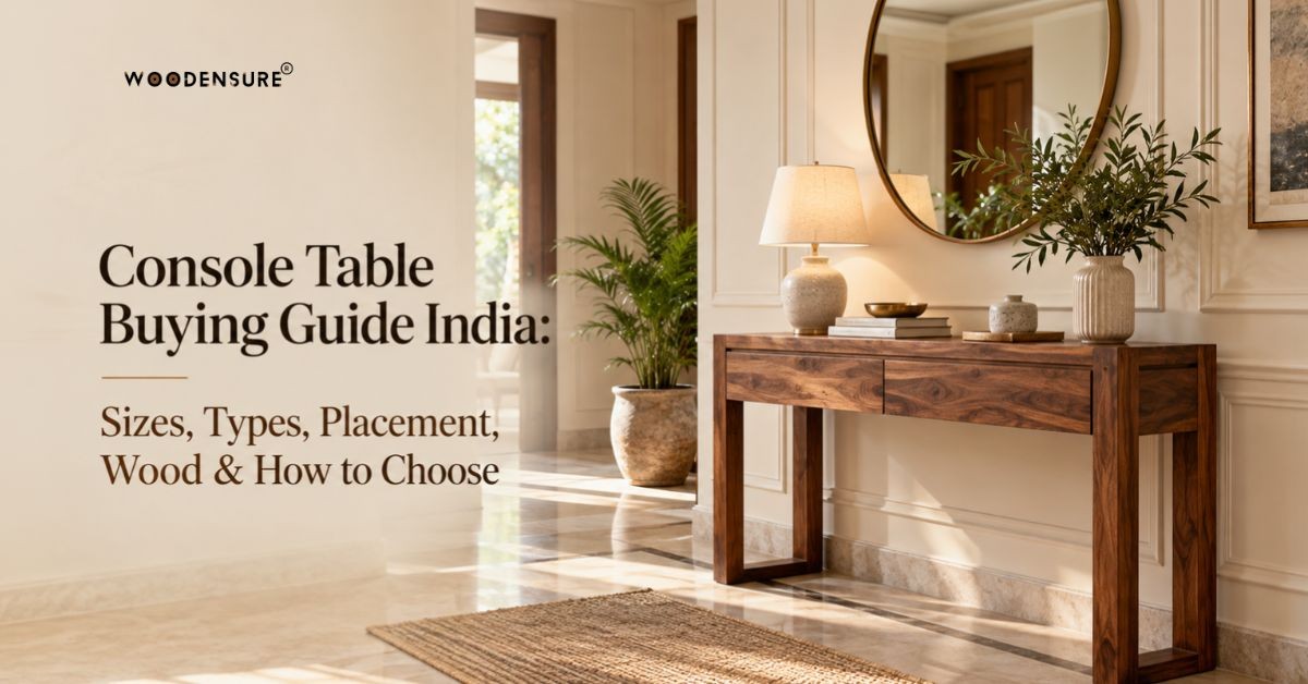 Console Table Buying Guide India: Sizes, Type ..