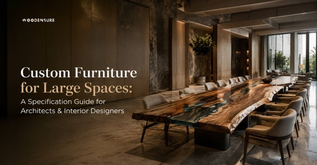 Custom Furniture for Large Spaces: A Specific ..