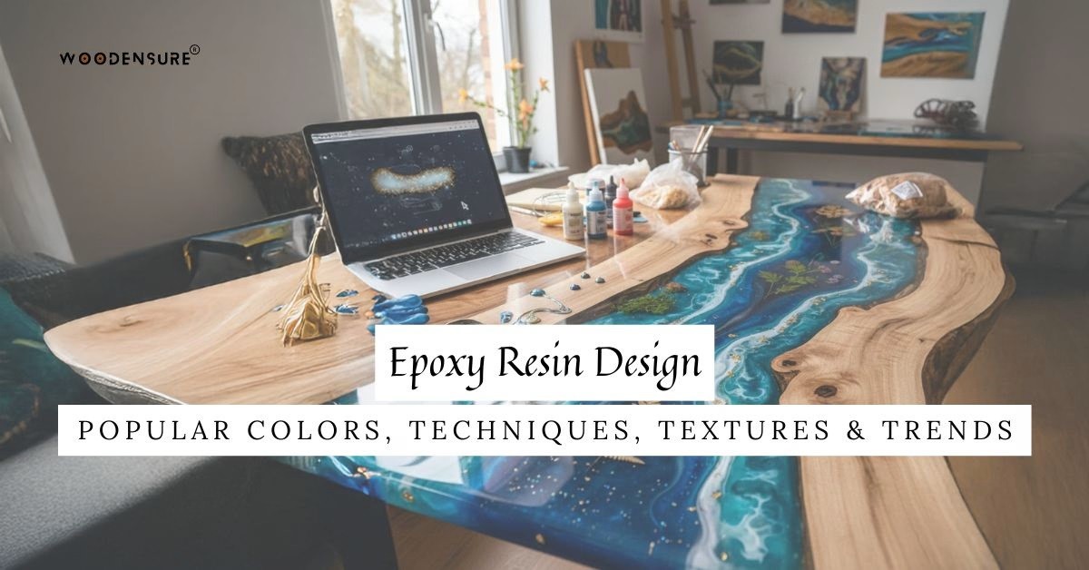 Epoxy Resin Design: Colors, Techniques, Textures & Trends