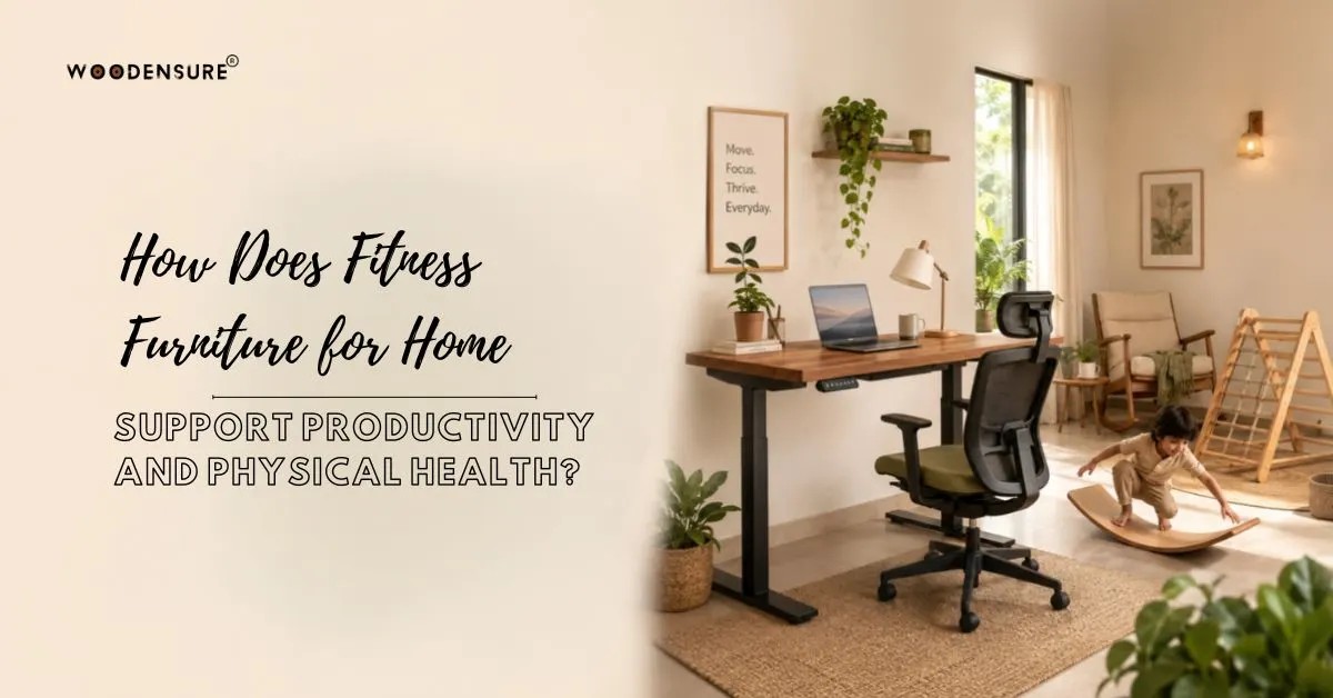 How Does Fitness Furniture for Home Support Productivity and Physical Health?