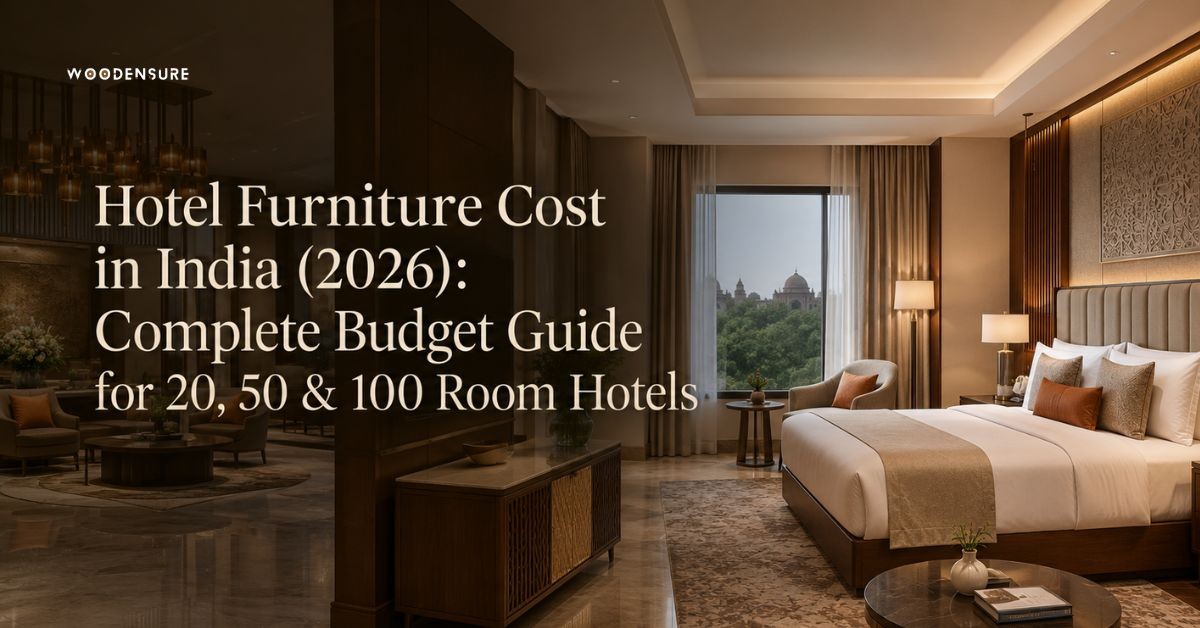 Hotel Furniture Cost in India (2026): Complete Budget Guide for 20, 50 & 100 Room Hotels