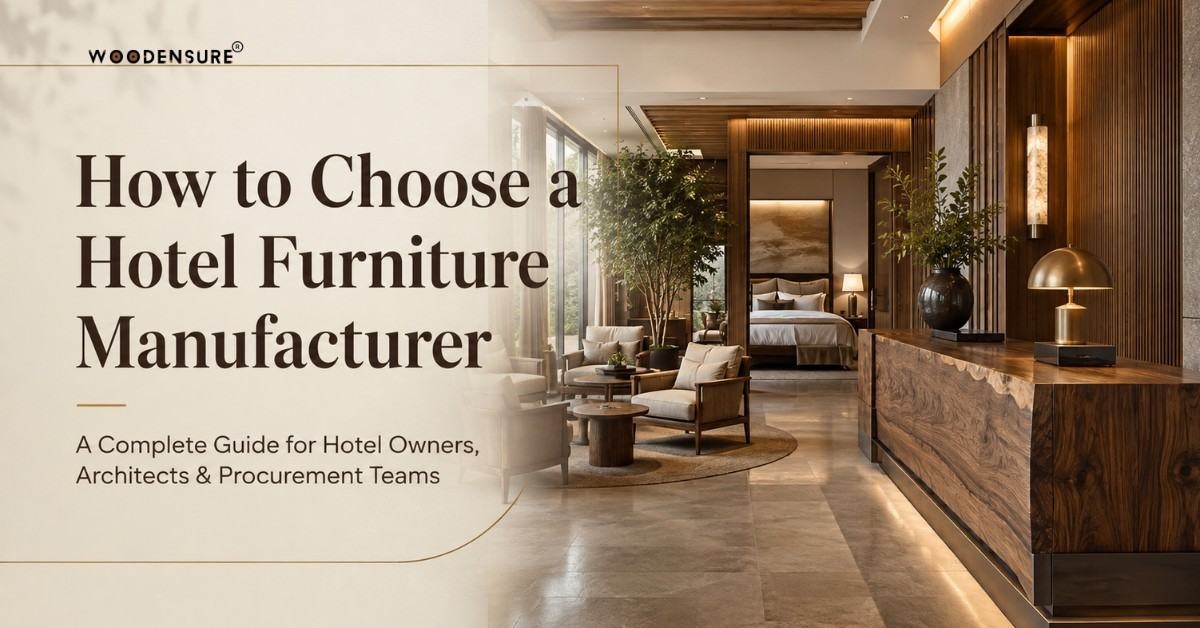 How to Choose a Hotel Furniture Manufacturer: A Complete Guide for Hotel Owners, Architects & Procurement Teams