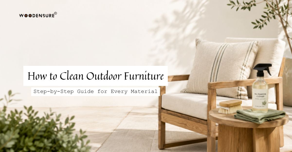 How to Clean Outdoor Furniture: Step-by-Step Guide for Every Material