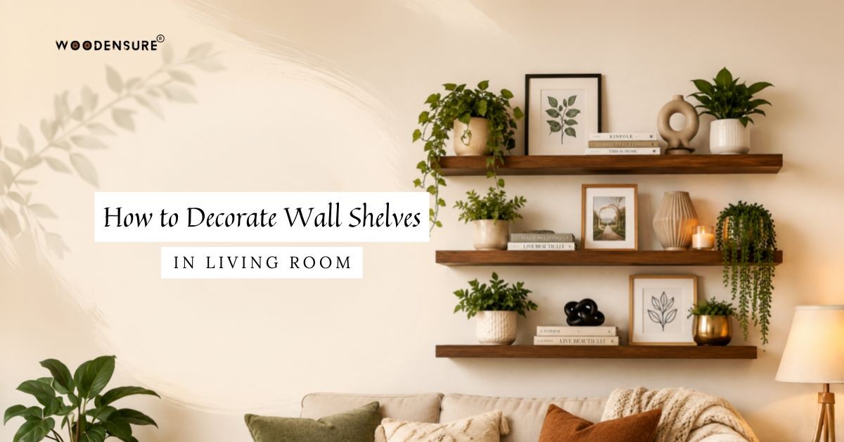 How to Decorate Living Room Wall Shelves: A Guide