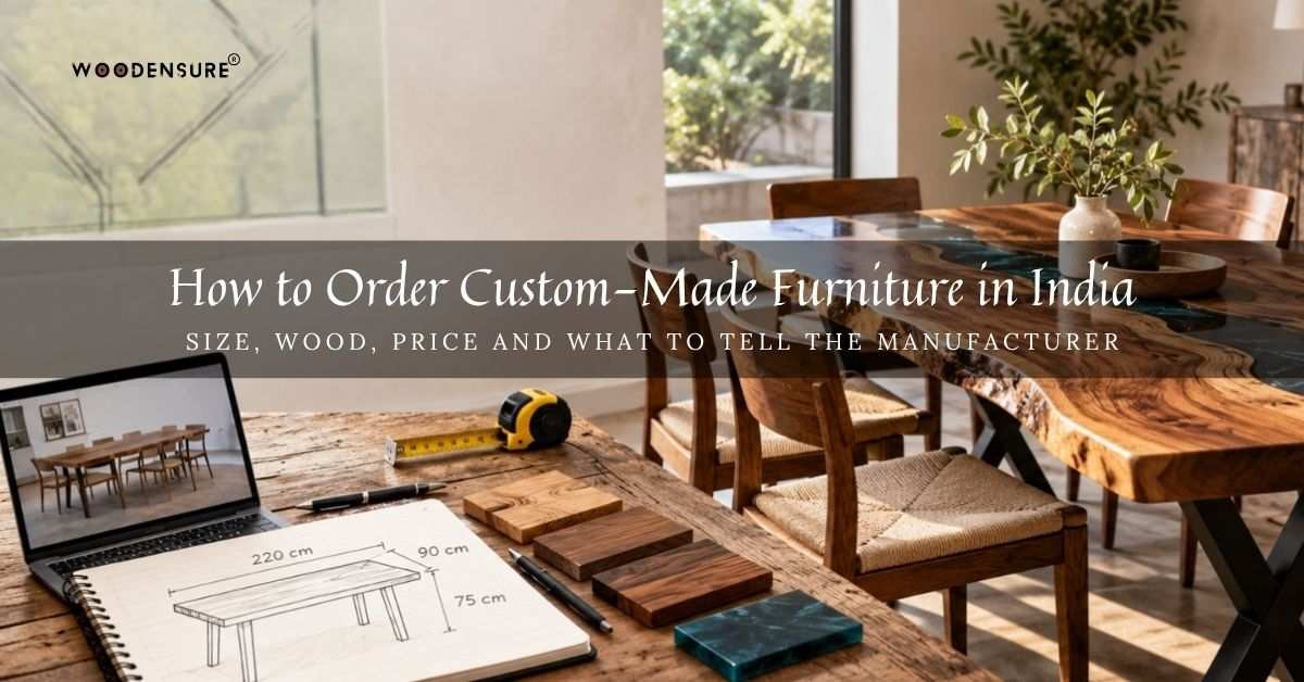 How to Order Custom-Made Furniture in India:  ..