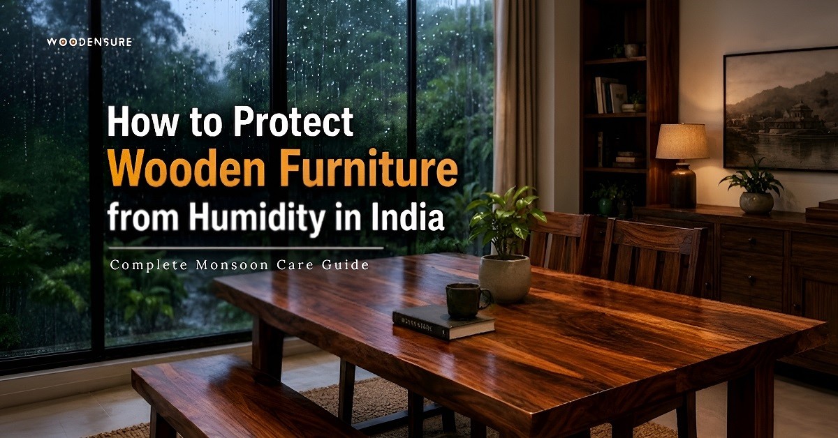 How to Protect Wooden Furniture from Humidity and Monsoon Damage in India