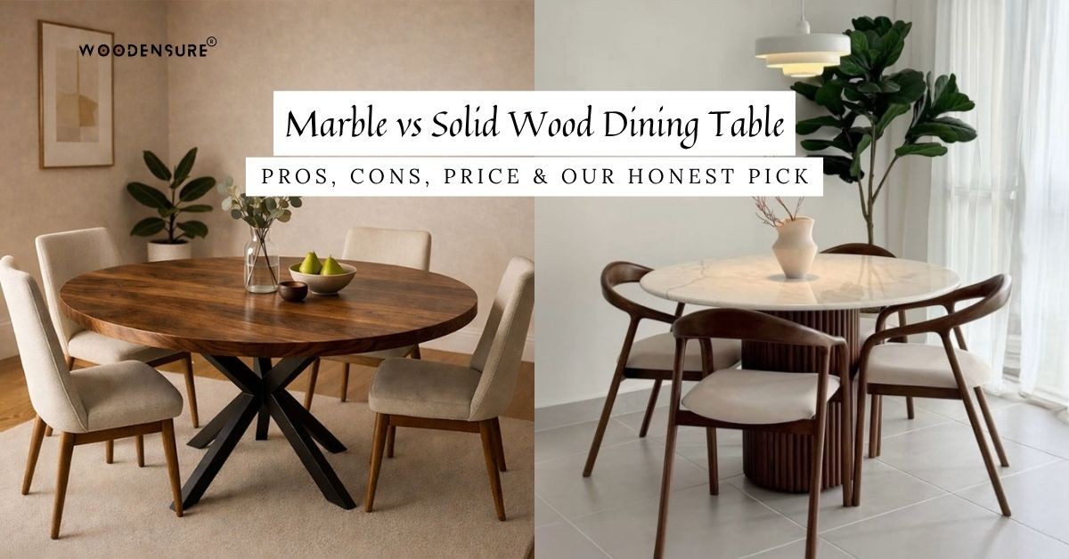 Marble vs Solid Wood Dining Table — Pros, Con ..