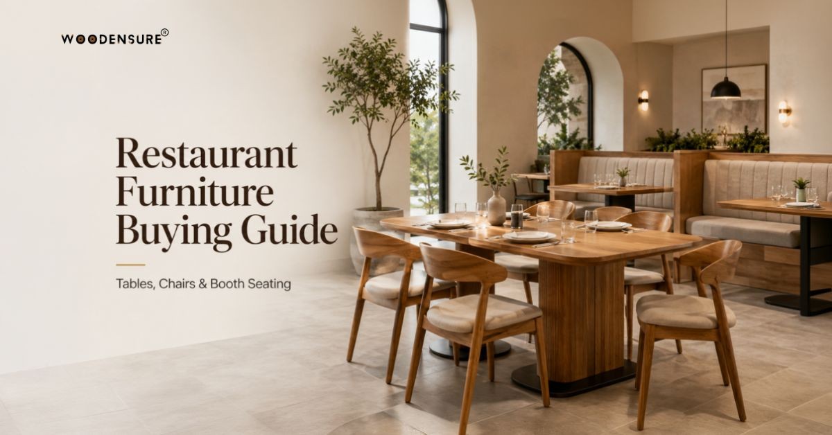 Restaurant Furniture Buying Guide: How to Choose Tables, Chairs & Booth Seating