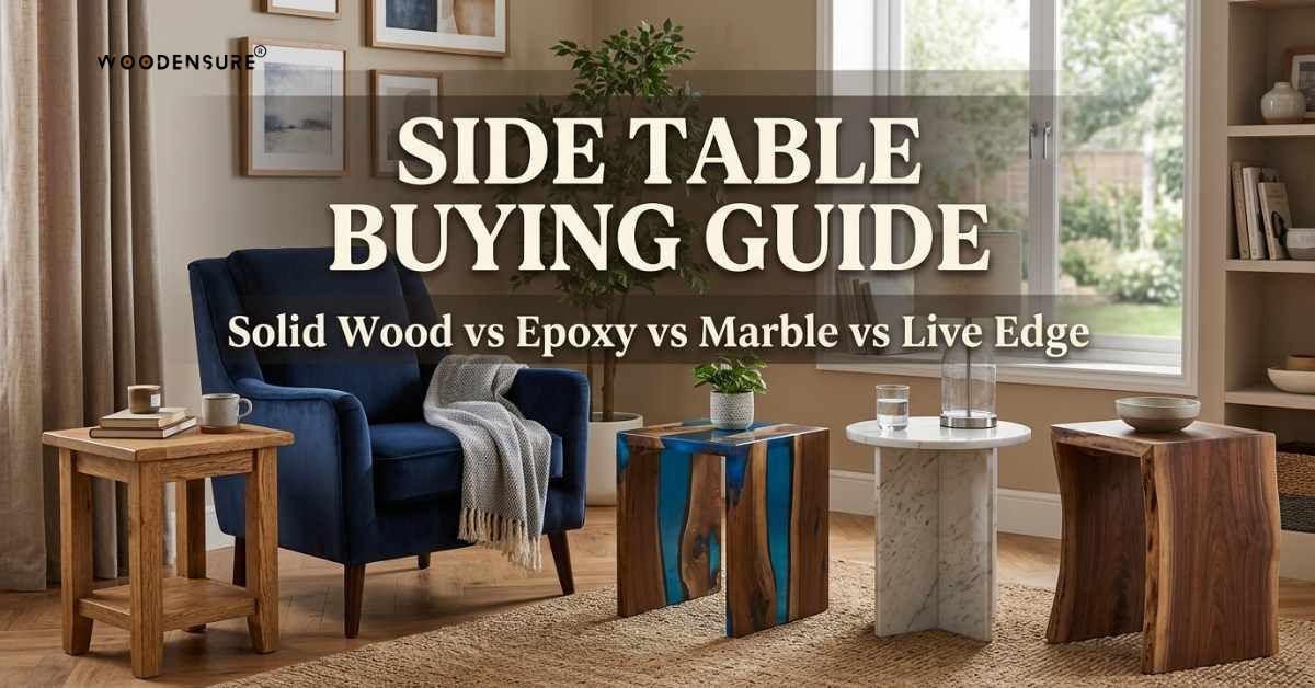 Side Table Buying Guide: Solid Wood vs Epoxy  ..