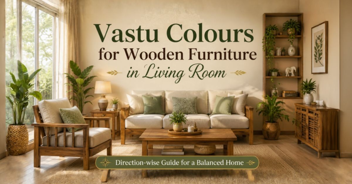 Vastu Colours for Wooden Furniture in Living Room
