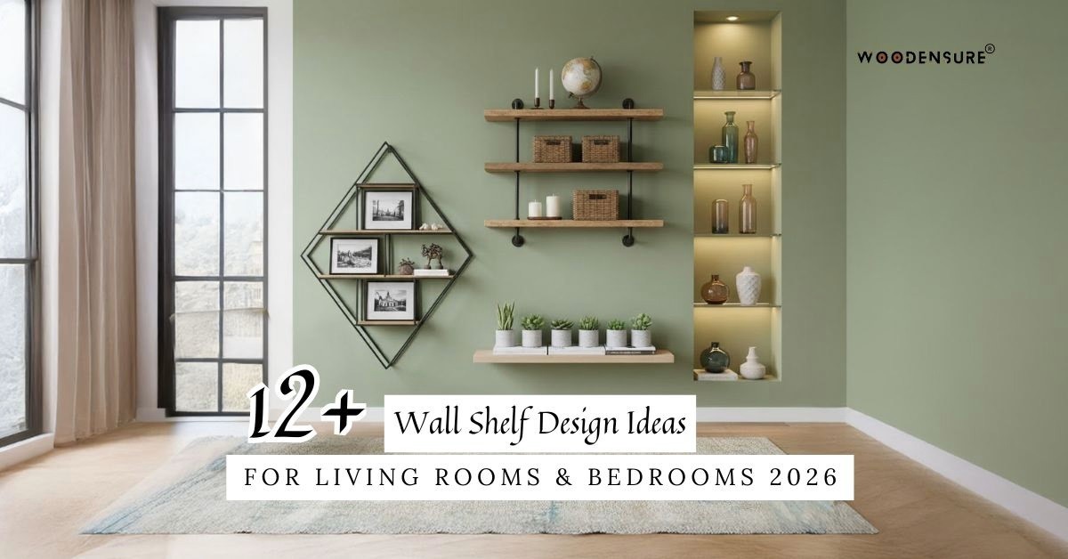 12+ Wall Shelf Design Ideas for Living Rooms & Bedrooms in 2026