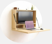 Wall Mounted Office Table
