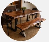 Live Edge Dining Table