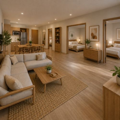2BHK Airbnb Furniture Package