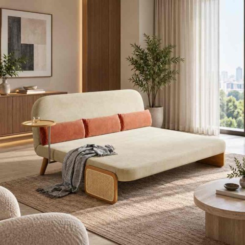 3-Seater Sofa Cum Bed for Residential & Hospitality Projects