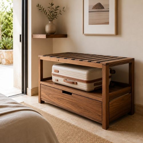 Airbnb Luggage-Storage Furniture
