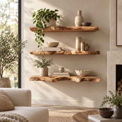 Custom Wall Shelves for Interior Designers