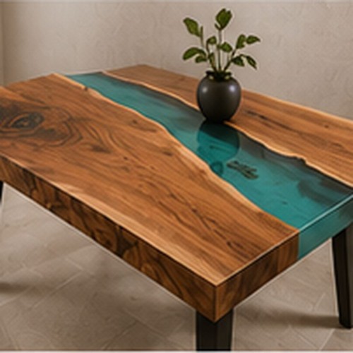Epoxy Resin And Mixed-Material Furniture
