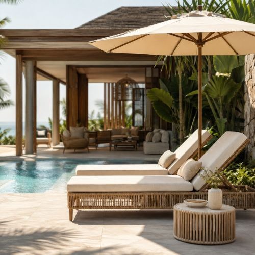 Villa and Resort Poolside Furniture