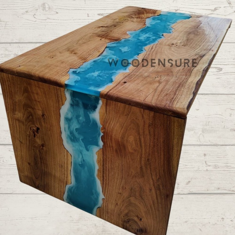 Waterfall Epoxy Resin Center Table .Living Room Furnitu... | Resin Epoxy Center Table | Waterfall Epoxy Resin Center Table .Living Room Furnitu...