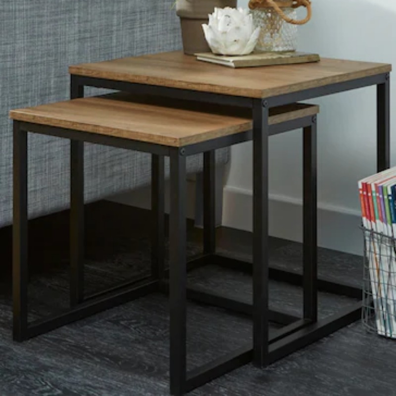 Square Nesting Table Set of 2