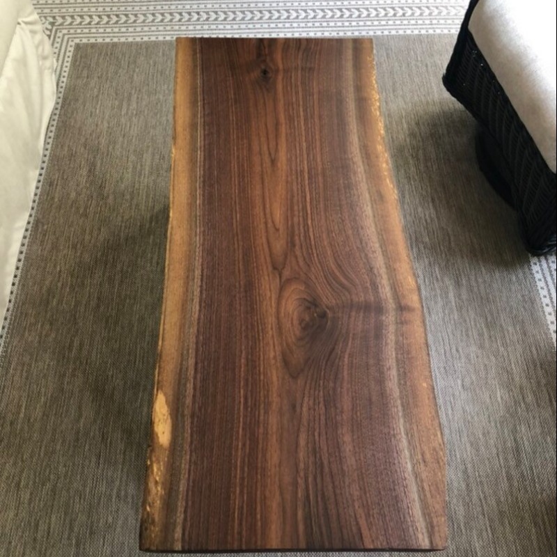 Majestic Maple Acacia Wood  Live Edge Center Table With...