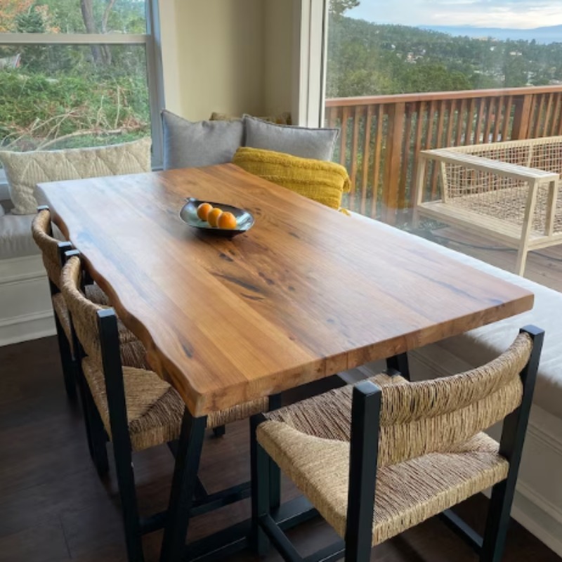 Natural Live edge Dining table | Deleted | Natural Live edge Dining table