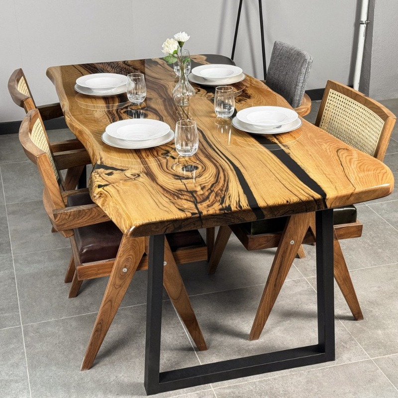 Unique Live Edge Dining table | Live Edge Dining Table | Unique Live Edge Dining table