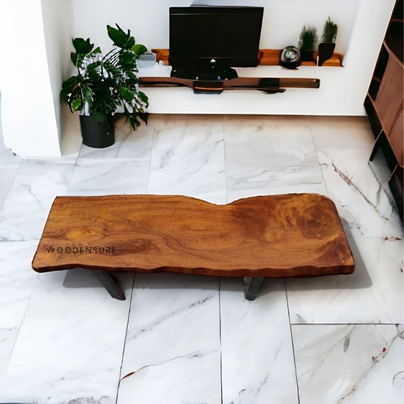 Timberland Live Edge Wood Bench