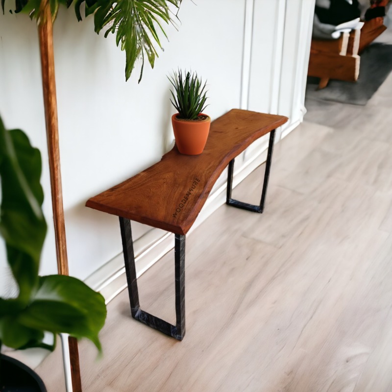 Rustic Woodland Console Table