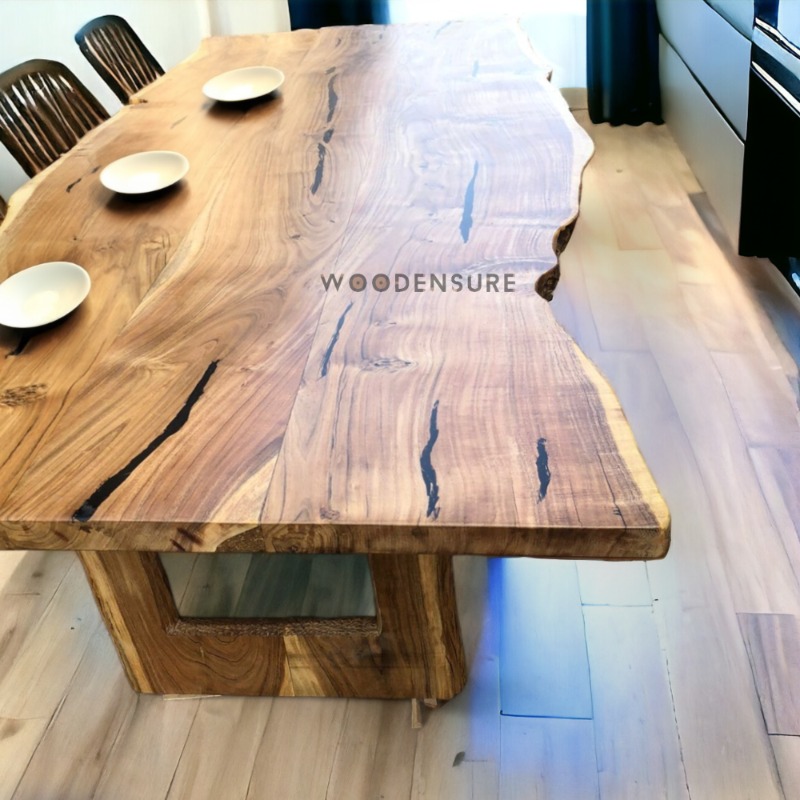 Earthy Elegance Live Edge  Dining Table | Live Edge Dining Table | Earthy Elegance Live Edge  Dining Table