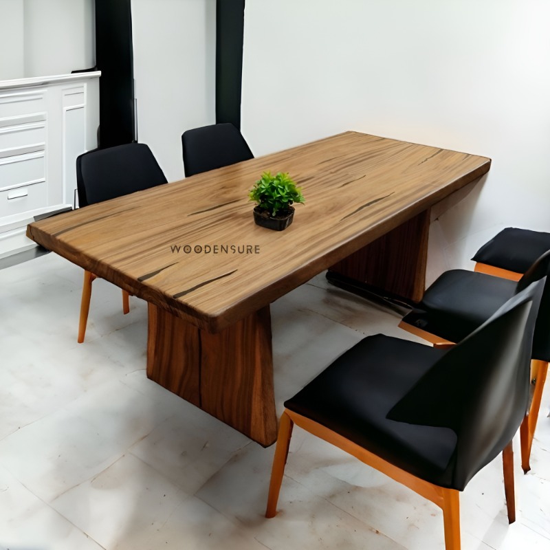 Buy Custom Solid Wood Dining Table Online UPTO 35 % OFF