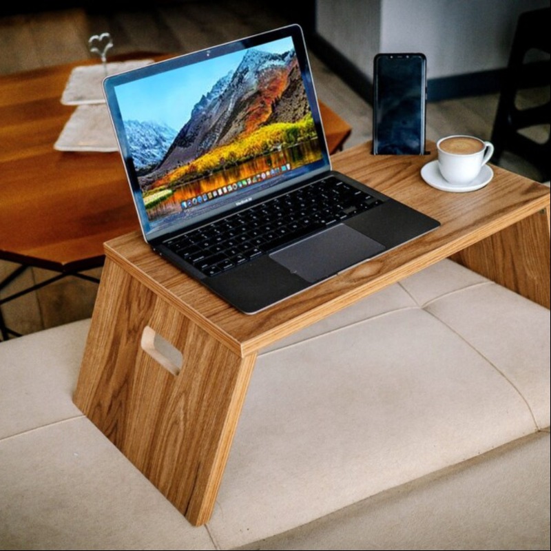 Flexi Foldable Solid Wood Laptop Stand