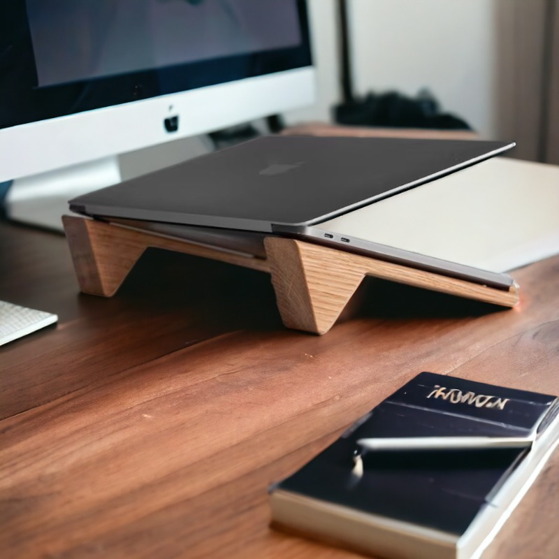 MacWood Elevate Wooden Laptop Holder | Workplace Accessories | MacWood Elevate Wooden Laptop Holder