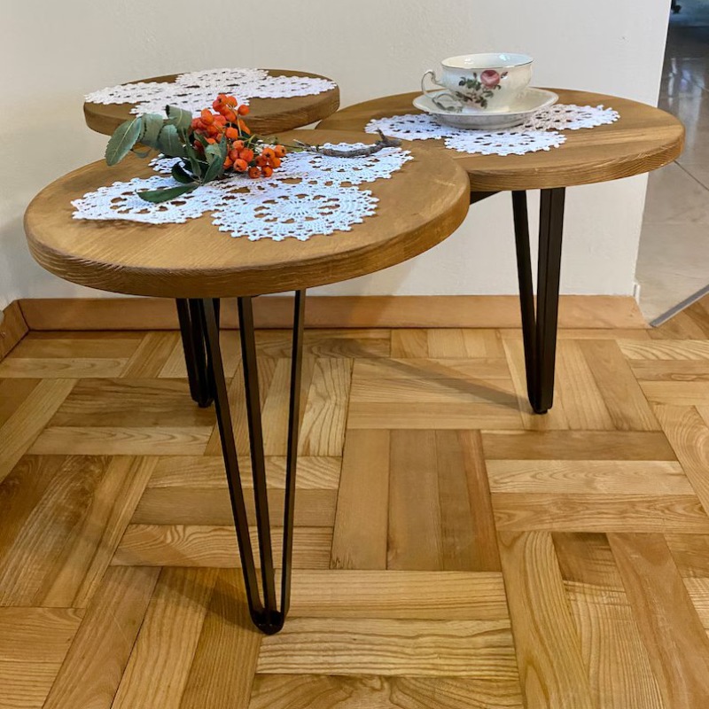 Trinity Solid Wood Coffee Table | Solid Wood  Coffee Table | Trinity Solid Wood Coffee Table
