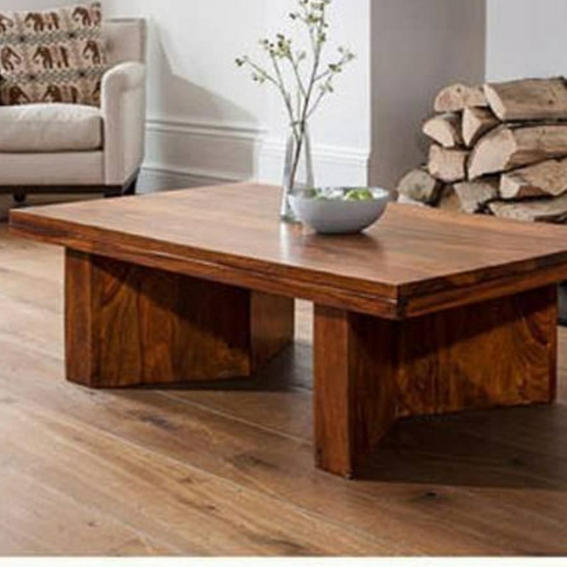 Varsa Sheesham Wood Coffee Table, Wide Top, Minimalist ... | Deleted | Varsa Sheesham Wood Coffee Table, Wide Top, Minimalist ...