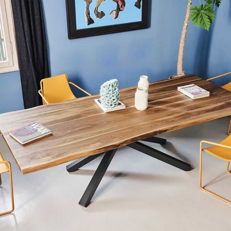 Modern Live Edge Acacia Wood | Natural Acacia | Dining ... | Live Edge Dining Table | Modern Live Edge Acacia Wood | Natural Acacia | Dining ...
