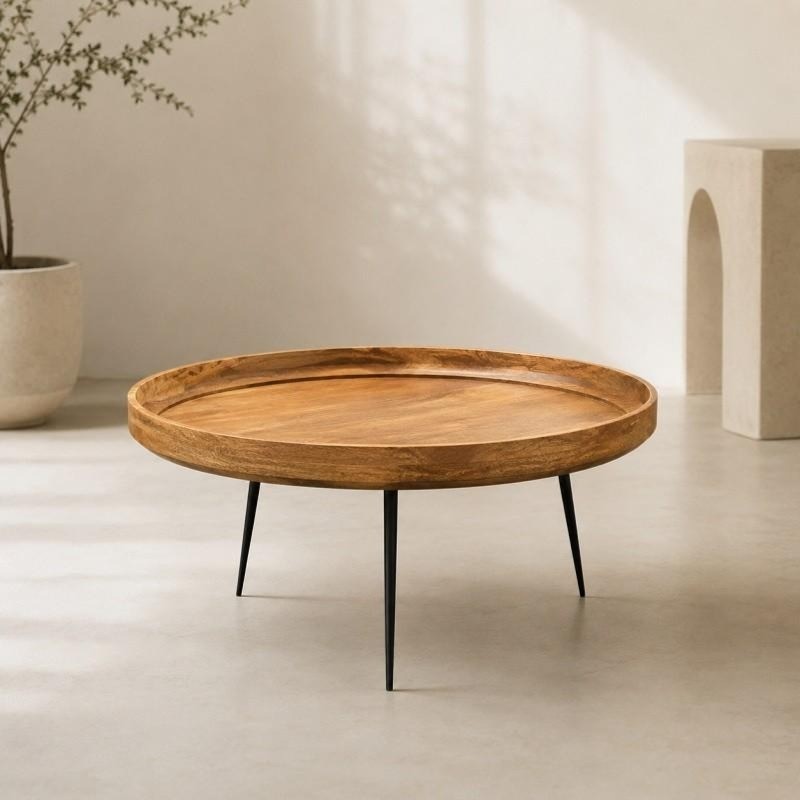 Rivora Classic Wood Coffee Table