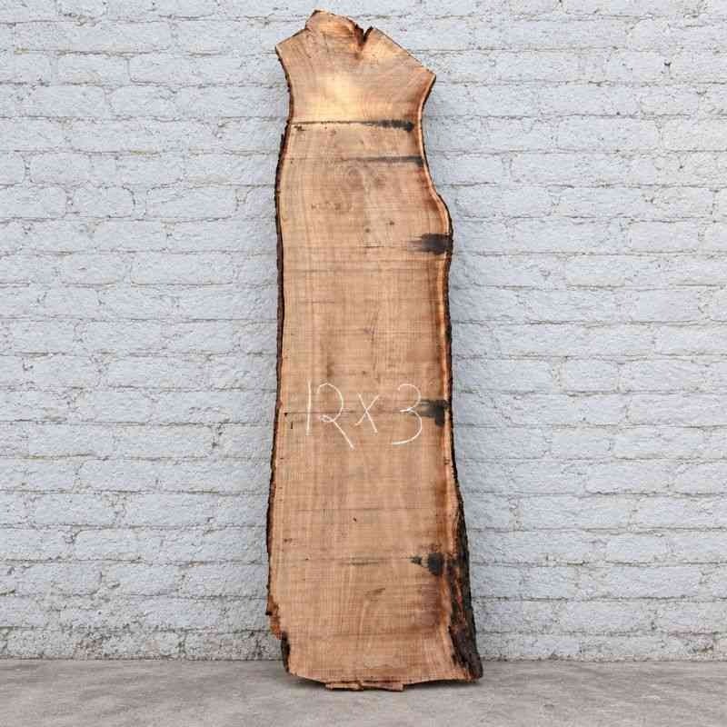 Rustic Live Edge Solid Wood Slab for Epoxy Resin Tables, DIY Furniture & Custom Wo...