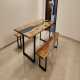 Table + 2 Bench