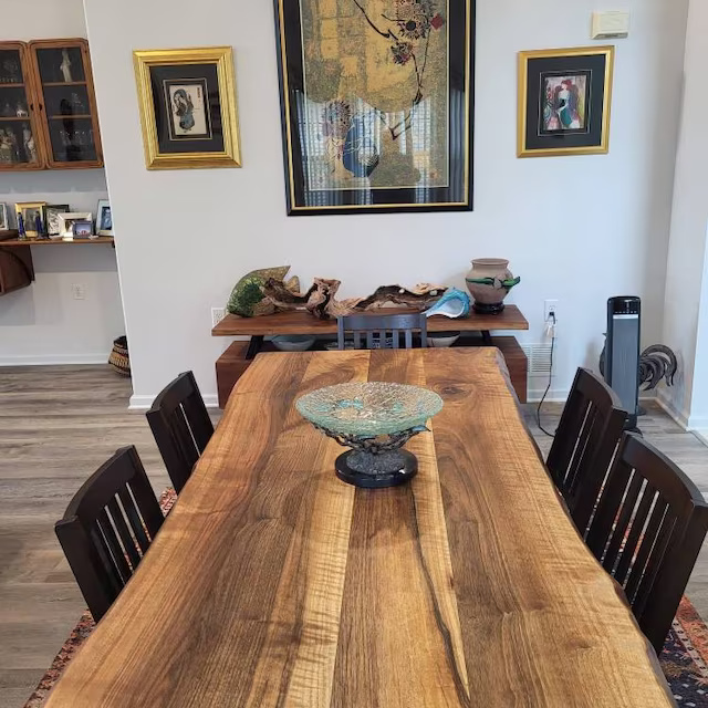 Woodensure Live Edge Dining Table Live Edge Table Dining Room Table