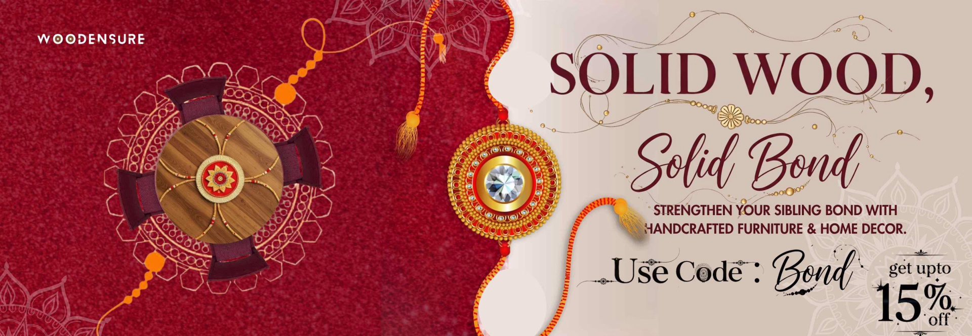 Rakhi Furniture Sale 2025, Rakhi Offers 2025, Wooden Furniture Rakhi Sale 2025