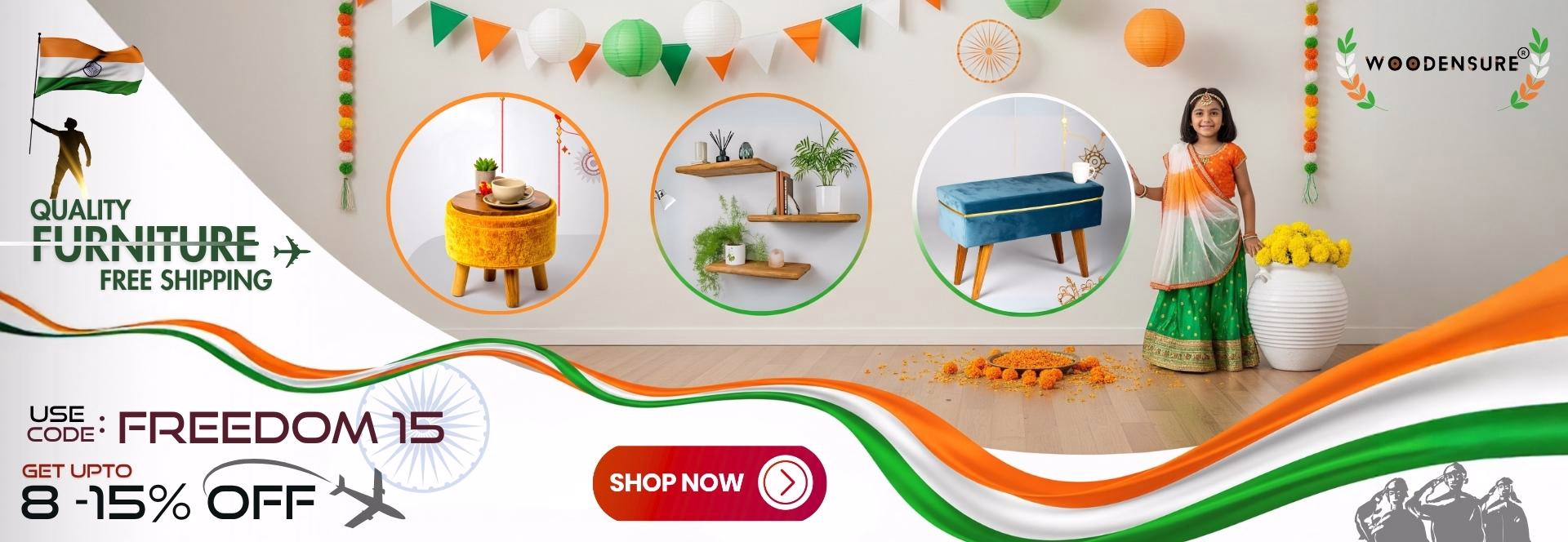 Woodensure Independence Sale