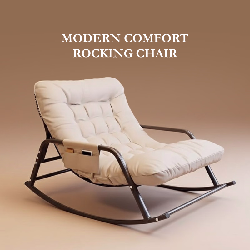 Shop Modern Comfort Rocking Chair with Cushioned Seat