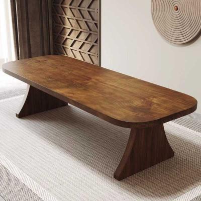 Dining Table | Solid Wood Dining Table | ElyriaBloom Acacia Wood Dining Table |  Minimal Sleek D...