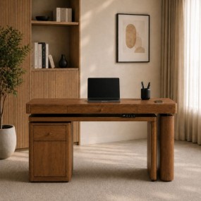 FlowFlex 360-Degree Rotating Electric Adjustable Standing Desk, Modern L shaped Ex...