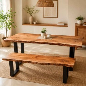 Live edge dining table walnut, Walnut Desk Live Edge, Live Edge Dining Table | Sla...