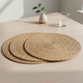 Eco Chic Jute Round Placemat